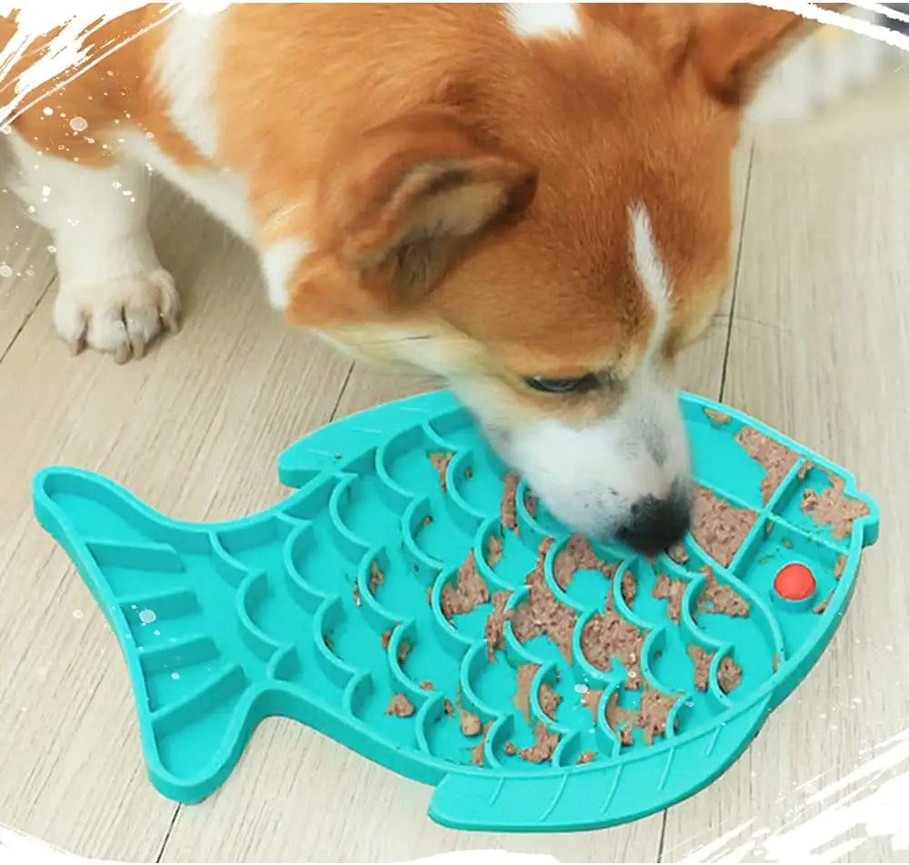 Silicone Lick Mat Slow Food For Cats & Dogs