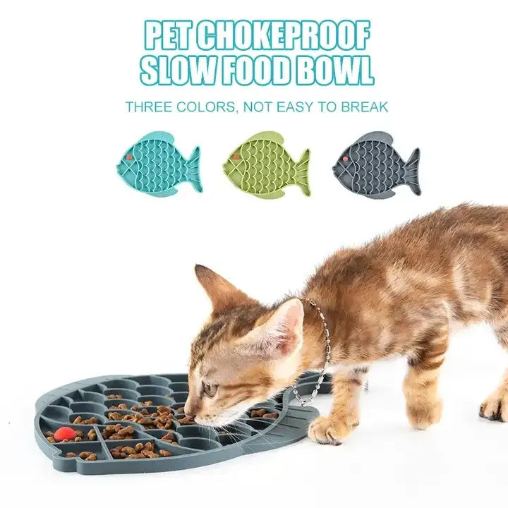 Silicone Lick Mat Slow Food For Cats & Dogs