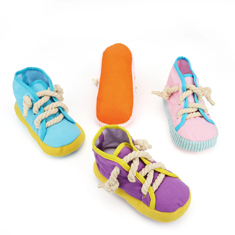 Chew & Play Bite-Resistant Shoe Toy