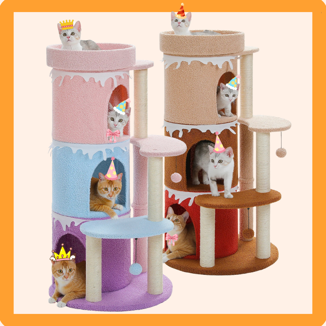 Multi-Tier Cake Cat Tree
