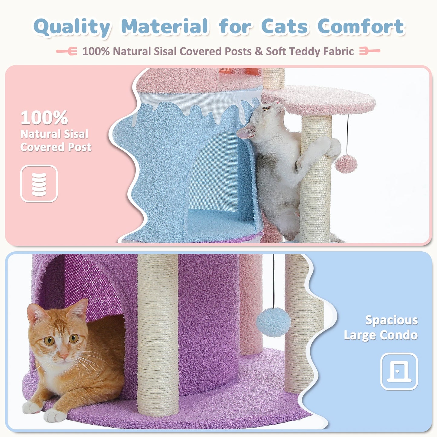 Multi-Tier Cake Cat Tree