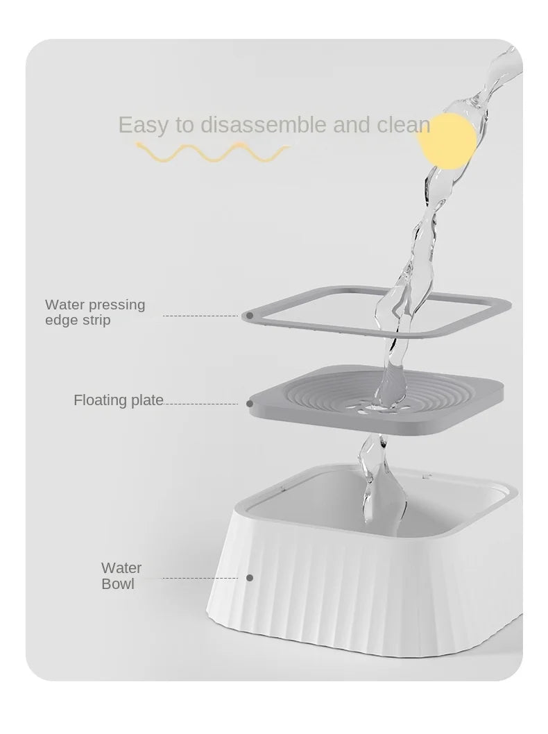 Slow Drinking Dog Water Bowl