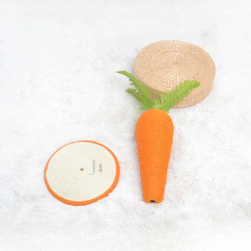 Carrot Scratching Post
