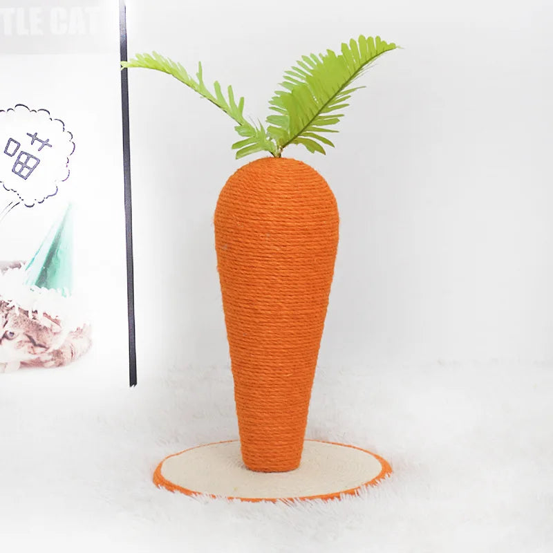 Carrot Scratching Post