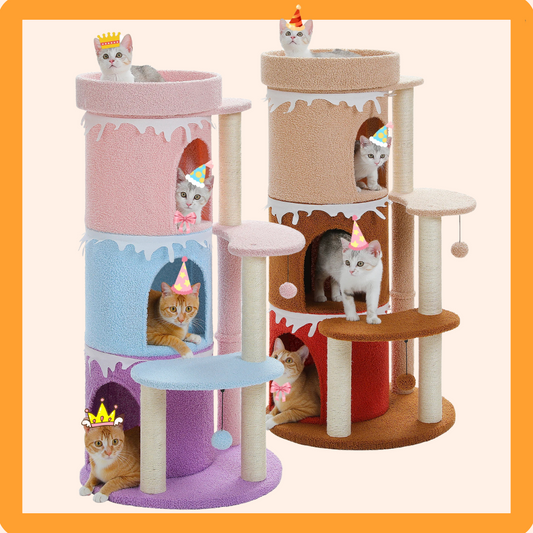 🎂Multi-Tier Cake Cat Tree