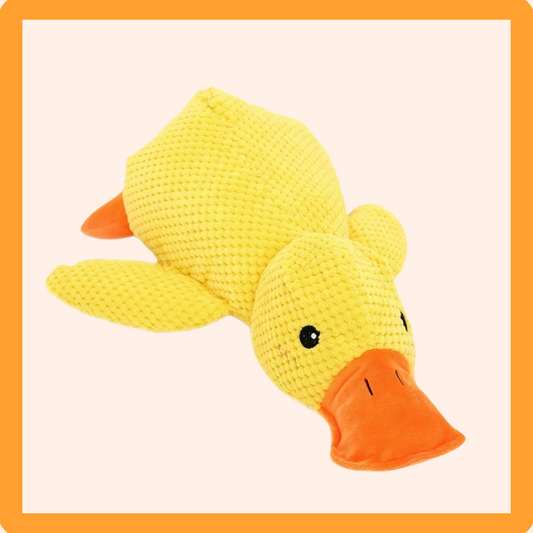 🦆Duck-Shaped Squeaky Plush Toy