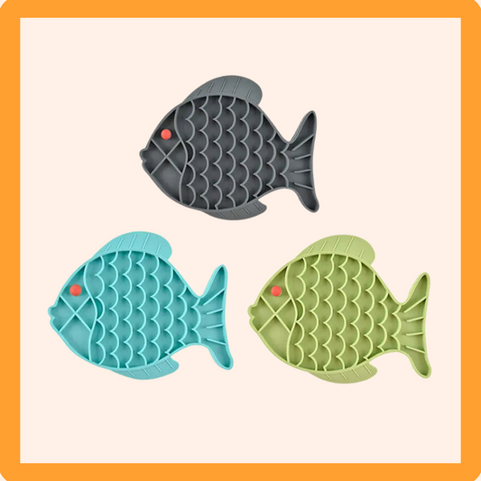 🐟Silicone Lick Mat Slow Food For Cats & Dogs